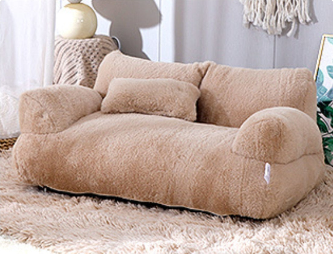 Luxury Cat Bed Sofa Winter Warm Cat Nest Pet Bed For Small Medium Dogs