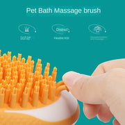 2-in-1 Pet SPA Bath Brush - Silicone Massage Comb for Dogs & Cats