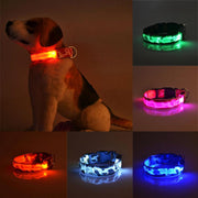 LED Camouflage Dog Collar - Night Safety Luminous Pet Collar