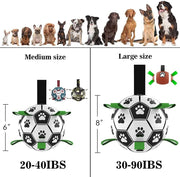 Interactive Dog Football - Soccer Ball Training Toy for Large Dogs