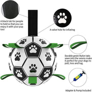 Interactive Dog Football - Soccer Ball Training Toy for Large Dogs