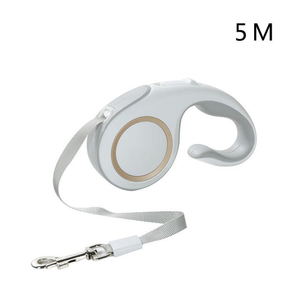 5M Retractable Dog Leash - Automatic Explore Traction Rope for Small to Medium Dogs