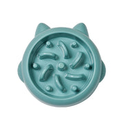 Anti-Choking Slow Feeder Bowl for Dogs & Cats - Puzzle Feeding Dish