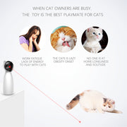 Smart LED Laser Cat Toy - Automatic Interactive Exercise Trainer