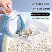 Wide Cat Litter Scoop with Refill Bags - Large Litter Box Shovel