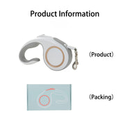 5M Retractable Dog Leash - Automatic Explore Traction Rope for Small to Medium Dogs