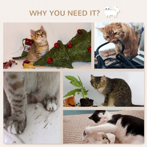 PawHut Cat Shelves With Ergonomically Curved Platform