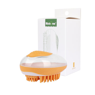 2-in-1 Pet SPA Bath Brush - Silicone Massage Comb for Dogs & Cats