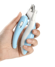 LED Electric Pet Nail Clippers - Professional Grooming Tool with Built-in Light