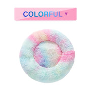 Donut Dog Bed - Calming Anti-Anxiety Pet Cushion for Small to Large Dogs