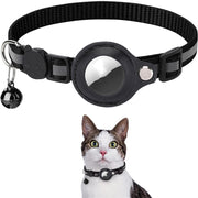 Waterproof AirTag Collar Holder - Reflective Pet Tracker Case for Dogs & Cats