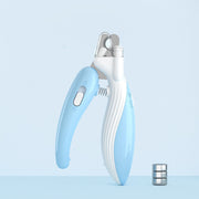 LED Electric Pet Nail Clippers - Professional Grooming Tool with Built-in Light