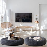 Donut Dog Bed - Calming Anti-Anxiety Pet Cushion for Small to Large Dogs