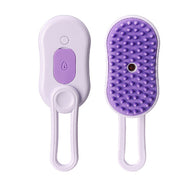3-in-1 Electric Steam Brush - Professional Pet Grooming with Spray Technology